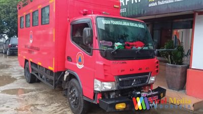 BPBD Provinsi Sumbar Kirim Paket Rendang