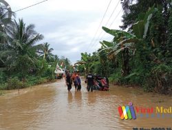 Banjir di Balangan Berangsur Surut, BPBD Distribusikan Bantuan bagi Warga Terdampak