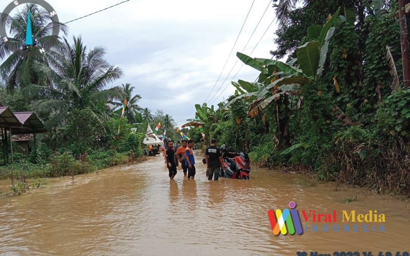Banjir di Balangan Berangsur Surut