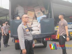 Humas Polda Jabar : Bersama HMI, Polisi Beri Bantuan Sembako Tahap IV Untuk Korban Gempa Cianjur