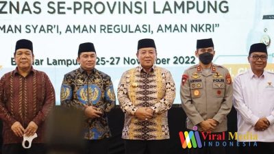 Dalam Rakorda Baznas Lampung, Kementerian Dalam Negeri Mengungkapkan Potensi Zakat Yang Sangat Besar