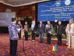 Dirjen Keuda Kemendagri Mengukuhkan Asosiasi Pengelola Pendapatan Daerah se-Indonesia