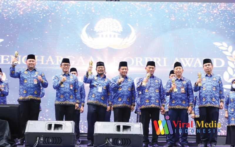 Menteri Kabinet Indonesia Maju Meraih Penghargaan Korpri Award