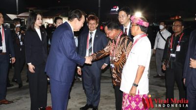 Mendagri Melepas Presiden Korea Selatan Yoon Seok-yeol