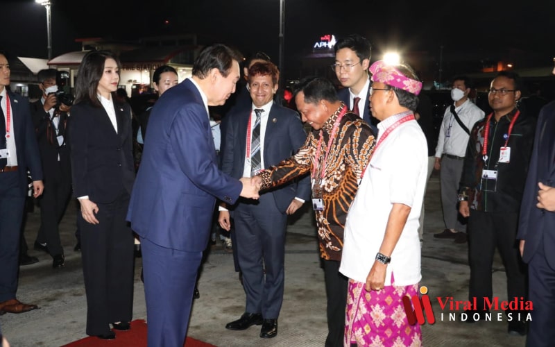 Mendagri Melepas Presiden Korea Selatan Yoon Seok-yeol