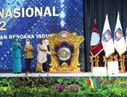 Pembukaan Rakornas TP PKK Tahun 2022, dipimpin Ibu Negara Iriana Jokowi