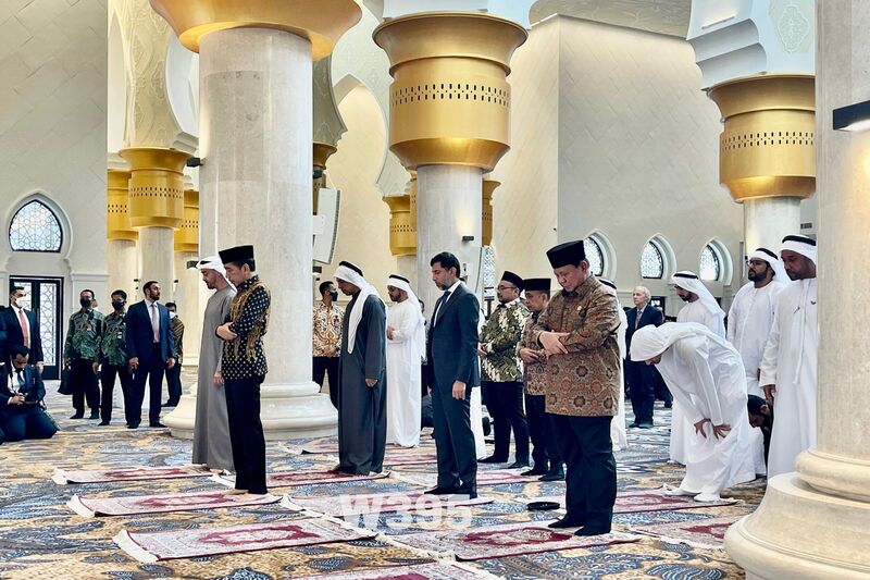 Peresmian Masjid Raya Sheikh Zayed Solo