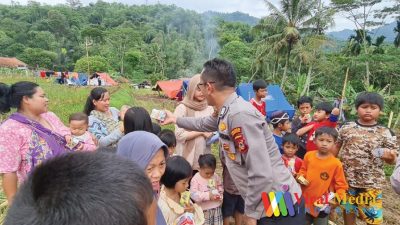 Trauma Healing Polres Cirebon Kembalikan Senyum Korban Gempa Cianjur