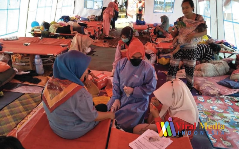 Tenaga Kesehatan Telah Berada di 194 Titik Evakuasi Gempa