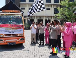 Peduli Bencana, Kapolres Demak : Semoga Bantuan Ini Bermanfaat Untuk Warga Cianjur
