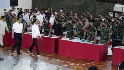 Kasad Dampingi Presiden Jokowi di TFG Pengamanan Presidensi G20 Bali