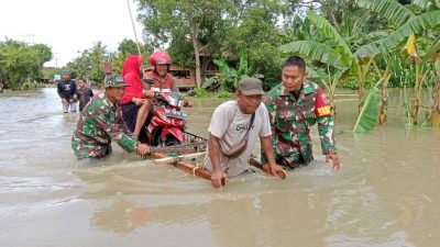 3 Kecamatan di Kabupaten Pinrang Terendam Banjir Rob