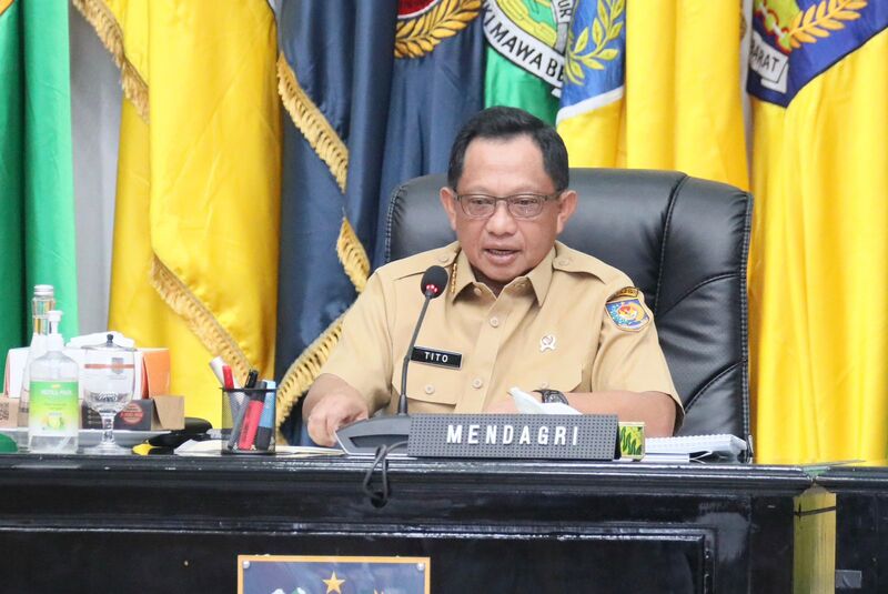 Mendagri Atensi Realisasi APBD