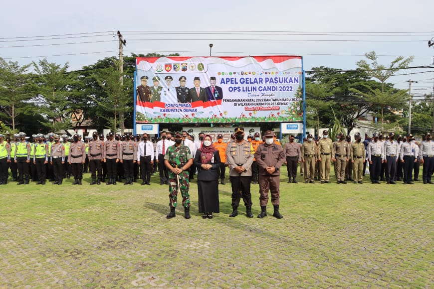 Apel Gelar Pasukan Operasi Lilin Candi 2022