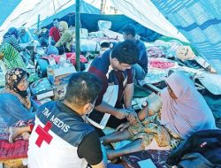Viral: Beberapa Belasan Pengungsi dan Relawan di Cianjur dinyatakan Positif COVID-19