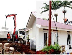 Viral: Cuaca ekstrem di Cianjur, Pembangunan Huntap terus berlanjut