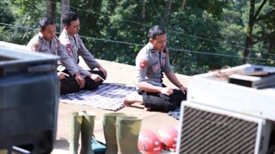 Polri Tetap Laksanakan Kewajiban Beribadah