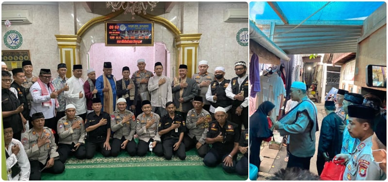 Polda Metro Jaya Melaksanakan Suling di Masjid As Sholihin