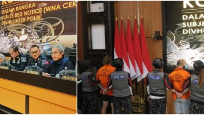 Divhubinter Polri Berhasil Menangkap Buronan Interpol