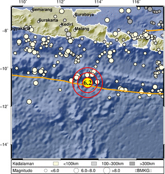 Gempa Bumi Mengguncang Jember