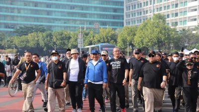 Jalan Sehat Penyelenggara Pemilu bersama Kemendagri