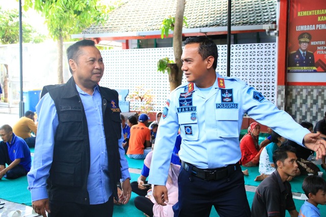 Kadiv Yankumham Memastikan Pelayanan Dan Keamanan Lapas Banyuwangi