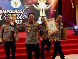 Kapolda Bali Meraih Peringkat Terbaik se-Indonesia pada Penganugrahan Kompolnas Awards 2022