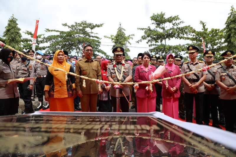 Peresmian Polres Labuhanbatu Selatan