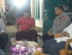 Kapolsek Kalideres Silahturahmi di Kediaman Tokoh Agama, KH Faturrahman
