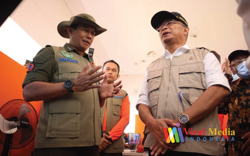 Kepala BNPB Meninjau Relokasi Dampak Gempa Cianjur