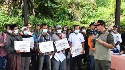 BNPB Salurkan Dana Stimulan Kepada 647 Warga Nagrak