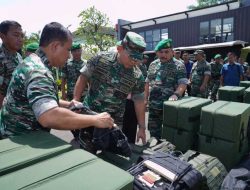 Kunjungi Hubstation TNI AD, Kasad Vicon Dengan Pos Ramil di Papua dan Papua Barat