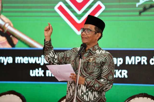 Mahfud MD bertemu dengan Kyai dan PBNU