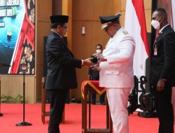 Mendagri Melantik Muhammad Musa’ad Sebagai Pj. Gubernur Papua Barat Daya