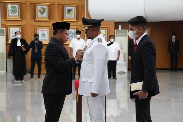 Mendagri Melantik Penjabat Bupati Jayapura