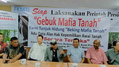 Oknum TNI/Polri Jadi Beking Mafia Tanah