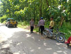 Peningkatan Perlindungan Hutan, Polsek Karanganyar Patroli di Kawasan Hutan BKPH Payak