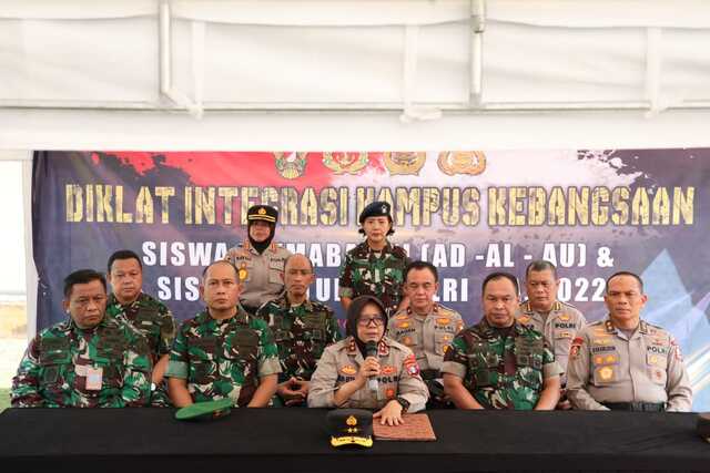 Diklat Integrasi TNI-Polri Digelar