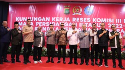 Polda Metro Jaya Terima Kunjungan kerja Reses Komisi 3 DPR RI