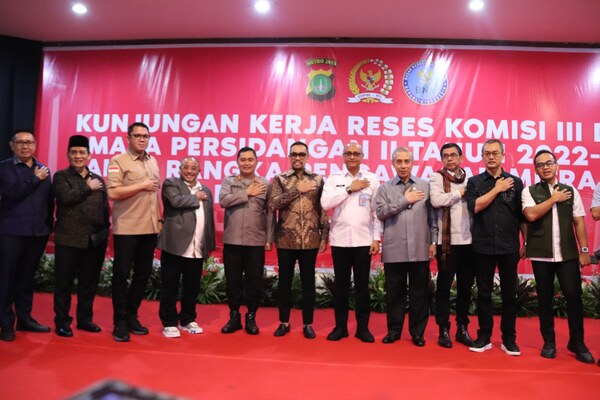 Polda Metro Jaya Terima Kunjungan kerja Reses Komisi 3 DPR RI