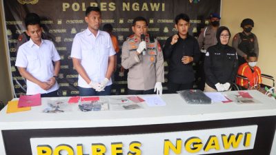Polres Ngawi Ungkap Kasus Curanmor