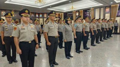 Polri Gelar Upacara Korps Raport