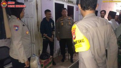Polsek Kalideres dan Tiga Pilar Memberikan Bantuan