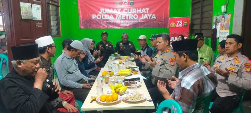 Polsek Kalideres Gelar Kegiatan Jumat Curhat