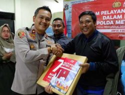 Polsek Kawasan Kali Baru Gelar Malam Pelayanan Masyarakat