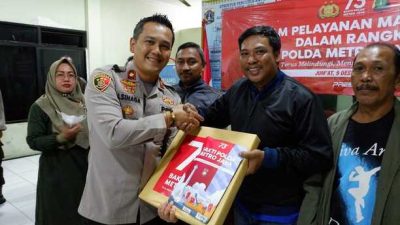 Polsek Kawasan Kali Baru Gelar Malam Pelayanan Masyarakat