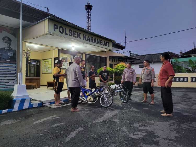 Polsek Karangjati Menerima Laporan Adanya Aksi Balap Liar