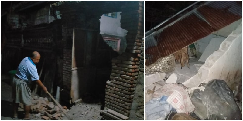 34 Rumah Warga Karangasem Rusak Pascagempa
