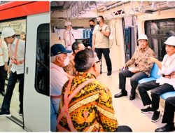 Viral – Cobain Kereta LRT Jabodebek, Presiden Jokowi: Sangat Cepat dan Tanpa Masinis
