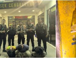 Viral: Polisi Tangkap 3 Remaja Asik Nyabu di Bawah Jembatan Gantung Daan Mogot